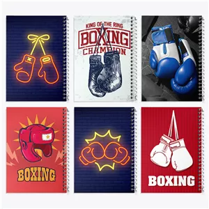 دفتر لیست خرید 50 برگ خندالو طرح بوکس (Boxing)
