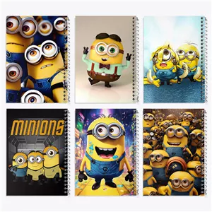 دفتر لیست خرید 50 برگ خندالو طرح مینیون ها (Minions)