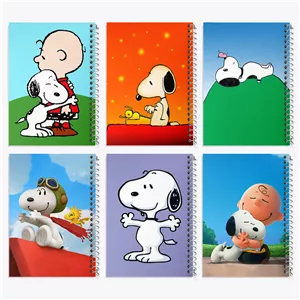 دفتر لیست خرید 50 برگ خندالو طرح اسنوپی (Snoopy)