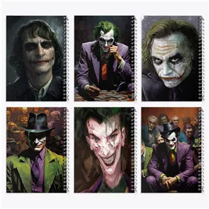 دفتر لیست خرید 50 برگ خندالو طرح جوکر (Joker)