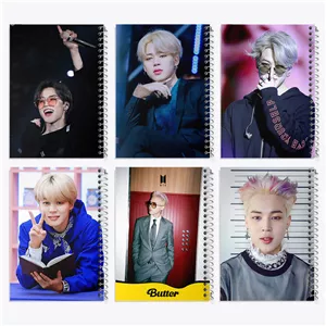 دفتر طراحی 50 برگ خندالو طرح بی تی اس (BTS)