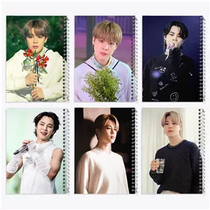 دفتر طراحی 50 برگ خندالو طرح جیمین بی تی اس (BTS)