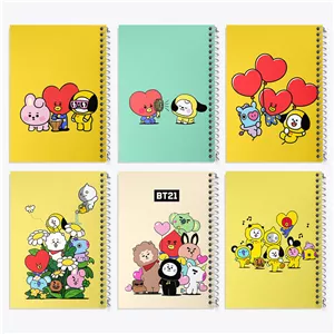 دفتر لیست خرید 100 برگ خندالو طرح BT21