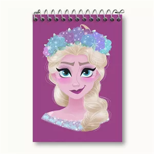 دفتر یادداشت خندالو طرح السا و آنا انیمیشن فروزن Frozen