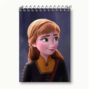 دفتر یادداشت خندالو طرح السا و آنا انیمیشن فروزن Frozen