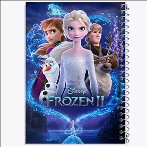 دفتر نقاشی 100 برگ خندالو طرح السا و آنا انیمیشن فروزن Frozen