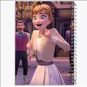 دفتر نقاشی 100 برگ خندالو طرح السا و آنا فروزن