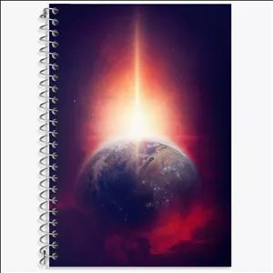 دفتر لغت 100 برگ خندالو طرح کهکشان (galaxy)