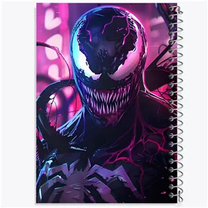 دفتر نقاشی 50 برگ خندالو طرح ونوم (Venom)