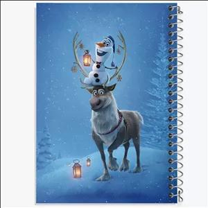 دفتر نقاشی 100 برگ خندالو طرح السا و آنا و فروزن