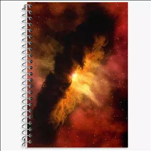 دفتر لغت 100 برگ خندالو طرح کهکشان (galaxy)