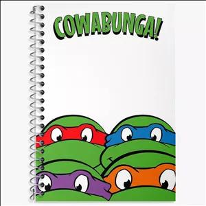 دفتر لغت 50 برگ خندالو طرح لاکپشت های نینجا