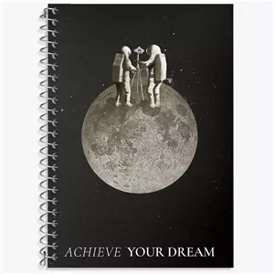 دفتر لغت 50 برگ خندالو طرح Achieve Your Dream