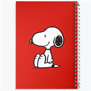 دفتر لیست خرید 50 برگ خندالو طرح اسنوپی (Snoopy)