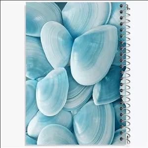 دفتر طراحی 100 برگ خندالو طرح صدف آبی