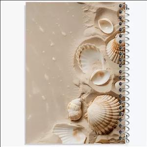 دفتر طراحی 100 برگ خندالو طرح صدف