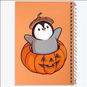 دفتر نقاشی 50 برگ خندالو طرح پنگوئن کیوت