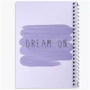 دفتر طراحی 100 برگ خندالو طرح Dream On