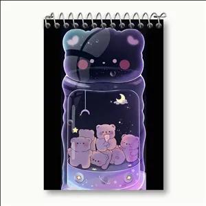 دفتر یادداشت خندالو طرح خرس های کیوت