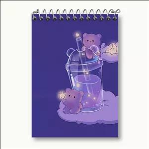 دفتر یادداشت خندالو طرح خرس های کیوت