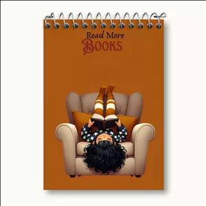 دفتر یادداشت خندالو طرح کتاب های بیشتری بخوانید