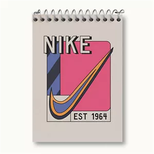 دفتر یادداشت خندالو طرح نایک (Nike)