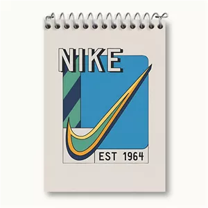 دفتر یادداشت خندالو طرح نایک (Nike)
