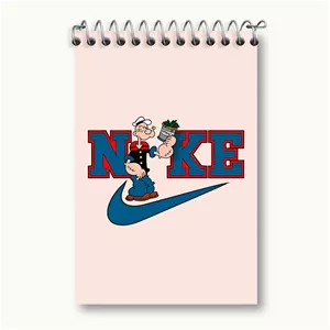 دفتر یادداشت خندالو طرح نایک (Nike)