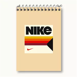 دفتر یادداشت خندالو طرح نایک (Nike)