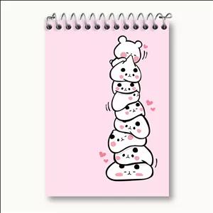 دفتر یادداشت خندالو طرح خرس های بامزه