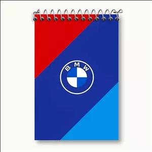 دفتر یادداشت خندالو طرح بی ام دبلیو (BMW)