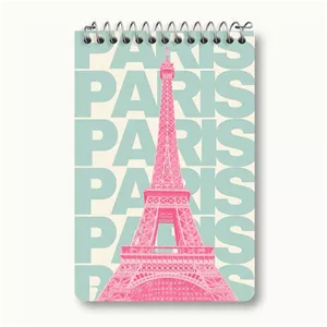 دفتر یادداشت خندالو طرح برج ایفل