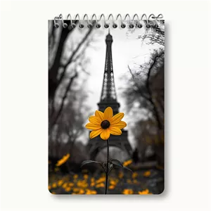دفتر یادداشت خندالو طرح برج ایفل