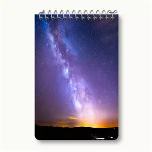 دفتر یادداشت خندالو طرح کهکشان (galaxy)