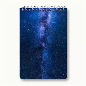 دفتر یادداشت خندالو طرح کهکشان (galaxy)