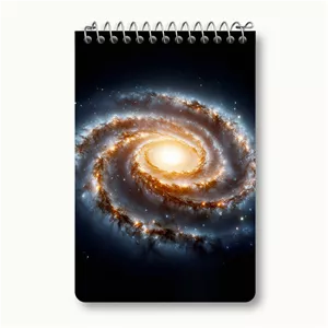 دفتر یادداشت خندالو طرح کهکشان (galaxy)
