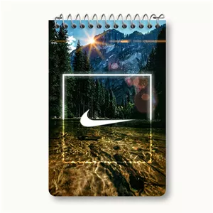 دفتر یادداشت خندالو طرح نایک (Nike)