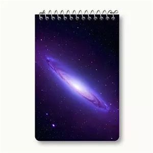 دفتر یادداشت خندالو طرح کهکشان (galaxy)