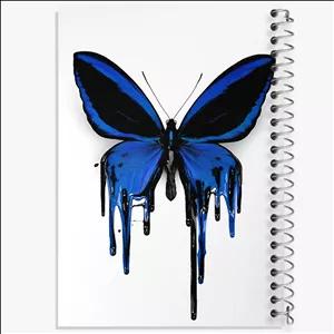 دفتر نقاشی 100 برگ خندالو طرح پروانه آبی