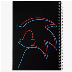 دفتر طراحی 100 برگ خندالو طرح سونیک (Sonic)