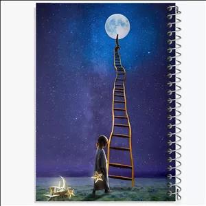 دفتر طراحی 100 برگ خندالو طرح نردبان رویا