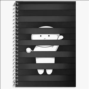 دفتر لغت 100 برگ خندالو طرح آدمک فانتزی