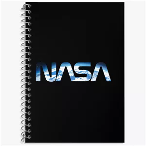 دفتر زبان دو خط 50 برگ خندالو طرح ناسا (Nasa)