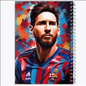 دفتر نقاشی 100 برگ خندالو طرح لیونل مسی