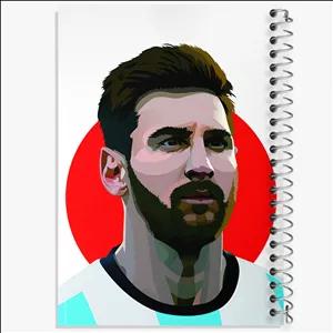 دفتر نقاشی 100 برگ خندالو طرح لیونل مسی