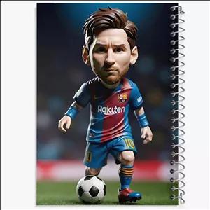 دفتر نقاشی 100 برگ خندالو طرح لیونل مسی