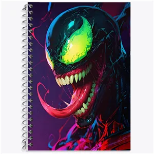 دفتر لغت 50 برگ خندالو طرح ونوم (Venom)