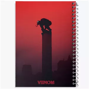 دفتر نقاشی 50 برگ خندالو طرح ونوم (Venom)