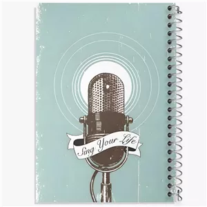 دفتر لیست خرید 50 برگ خندالو طرح Sung Your Life