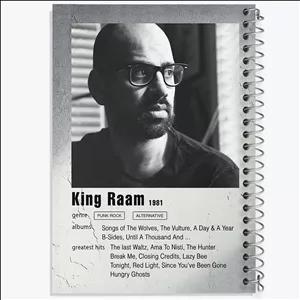 دفتر طراحی 100 برگ خندالو طرح کینگ رام (King Raam)